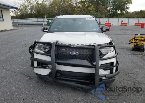 2024 Ford Explorer Police Interceptor from USA, damaged, VIN 1FM5K8AC5RGA69547